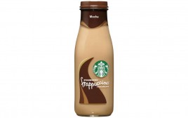 Starbucks Frappuccino Chilled Coffee Drink, Mocha  Glass Bottle  281 millilitre